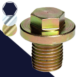 Wide Flange Drain Plug,Steel, Finishes Vary,Special OEM