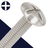 M5 COMBI Truss Head,Stainless Steel A2,NFE 25-129