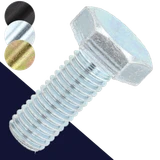 M10X1.25 Fine Hex Bolt,Steel Class 10.9 Hard,DIN 960+961 / Wrench 17mm
