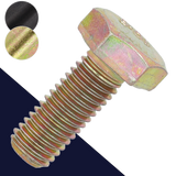 M22X2.5 Hex Bolt,Steel Class 10.9 Hard,DIN 931+933 / Wrench 32mm