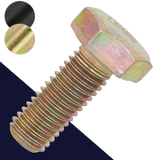 M30X3.5 Hex Bolt,Steel Class 10.9 Hard,DIN 931+933 / Wrench 46mm