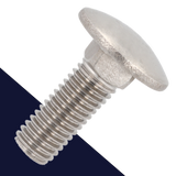 M4X0.7 Carriage Bolt,Stainless Steel,Special