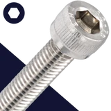 M6X0.75 Fine Socket Head,A2-70 Stainless Steel,DIN 912