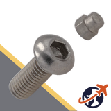 M10 Socket Head Bolts,with Security Plug,Stainless Steel