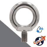 Eye Bolts,DIN 580,A4 Stainless Steel