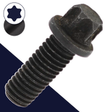 M7X1.0 External Torx,Class 10.9 Steel,Specialty Flange Bolt