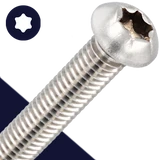 M2 Button Socket Head,Stainless Steel A2,ISO 7380-1