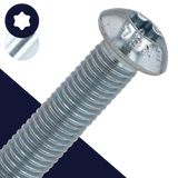M3X0.5 Torx Button Head,Steel Class 10.9,ISO 7380-1 TX
