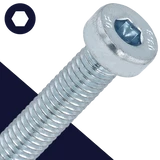 M8 Socket Head Low,Steel Class 8.8 Zinc,DIN 7984