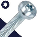 M4X0.7 Torx Pan Head Screw - Steel ISO 14583