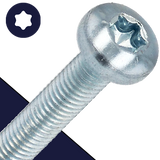 M5X0.8 Torx Pan Head Screw - Steel ISO 14583