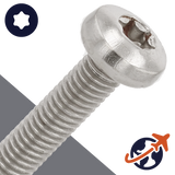 M3 Torx Pan Thread Forming - A2 Stainless DIN 7500-CE