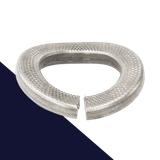 Serrated Split Wave Washer Stainless