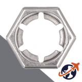 Self Locking Counter Nut - A2 Stainless DIN 7967