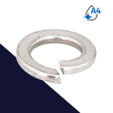 Split Lock Washer - A4 Stainless DIN 127B