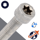 M10X1.5 Torx Socket Head - A4-70 Stainless ISO 14579