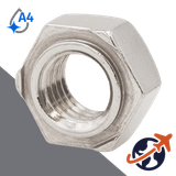 Weld Nuts Hexagon - A4 Stainless DIN 929