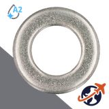  Clevis Pin Washer - A2 Stainless DIN 1441 Coarse Series