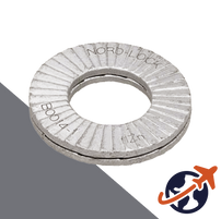 Oversized Nord-Lock Washer HV465 Steel Quenched + Tempered Zinc