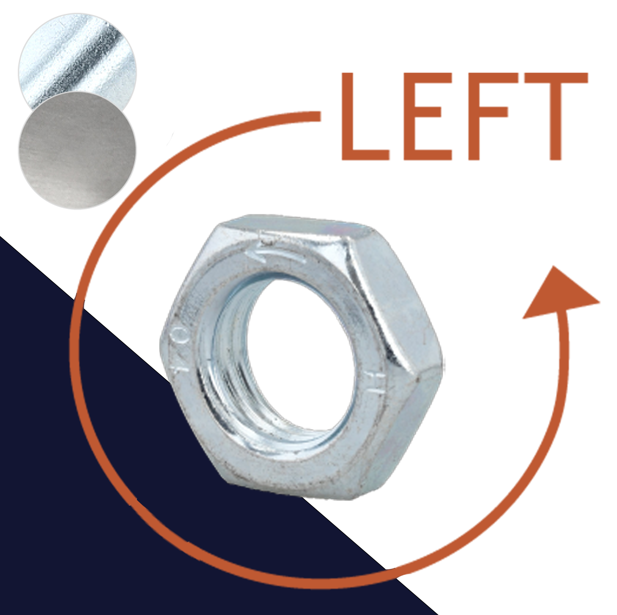 Jam Nut Class 4 Steel Fine Thread DIN 439 - BelMetric