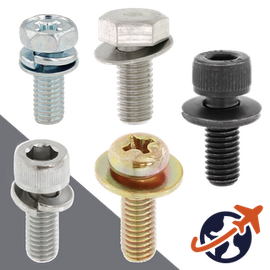 SEMS Captive Washer Screws
