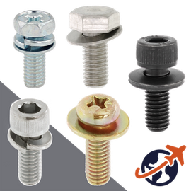 SEMS Captive Washer Screws
