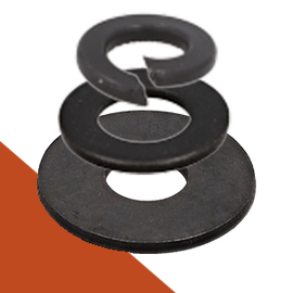 Black Stainless Washers
