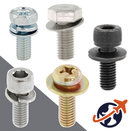 SEMS Captive Washer Screws