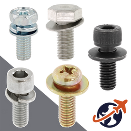SEMS Captive Washer Screws