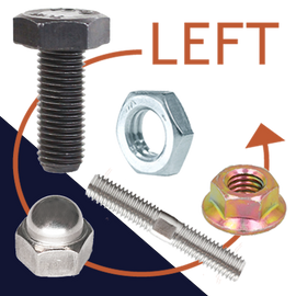 Reverse Thread Fasteners