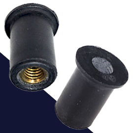 EPDM Brass Well Nuts