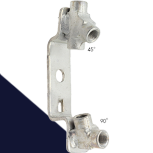 M10X1.0 Brake Line Elbow Double Flare 4.75mm or 3/16" Line