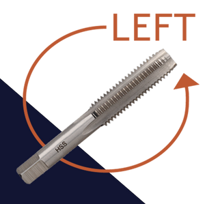 Left Hand, Reverse Plug Tap M5 - M16