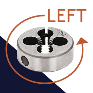 Left Hand, Reverse Round Die M5 - M16 Left Hand, Reverse Round Die M5 - M16