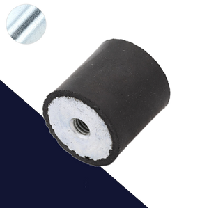 M8 Rubber Buffer Vibration Isolator Mount NR + Steel Screw Female