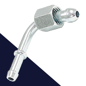90 Degree Bend,Cone Nipple + Swivel Nut,Cohline Series 8040.90