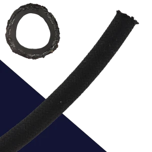 Internal Wire Reinforced Hose,Cloth Braided Exterior,Sold By The Foot
