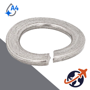 Split Lock Washer Wavy - A4 Stainless DIN 128A Split Lock Washer Wavy - A4 Stainless DIN 128A