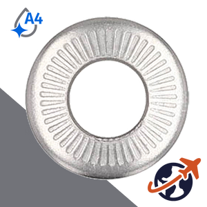 Belleville Washer,A4 Stainless Steel,NFE 25-511 'M'