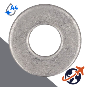 Fender Washer Oversized 'M',NFE 25-514 'M',A4 Stainless Steel