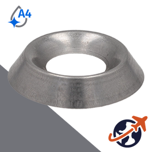 Stamped Finish Washer,NFE 27-619 Hollow,A4 Stainless Steel