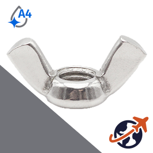 American Style Wing Nut,DIN 315,A4 Stainless Steel