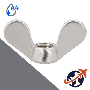 German Style Wing Nut,DIN 315,A4 Stainless Steel