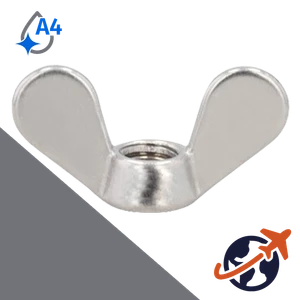 German Style Wing Nut,DIN 315,A4 Stainless Steel
