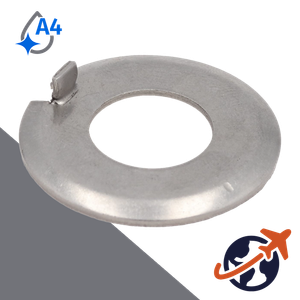 Conical External Tab Washer,A4 Stainless Steel,DIN 432