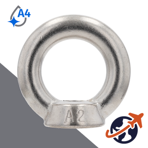 Eye Nuts,DIN 582,A4 Stainless Steel