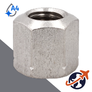 Tall Fixture Nut,DIN 6330,A4 Stainless Steel