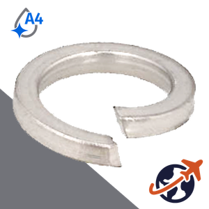 Low Profile Split Lock Washer,A4 Stainless High Collar,DIN 7980
