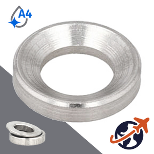 Spherical Washer,Female Form 'D',A4 Stainless Steel