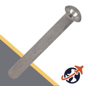 Round Head,Solid Rivet,A2 Stainless Steel